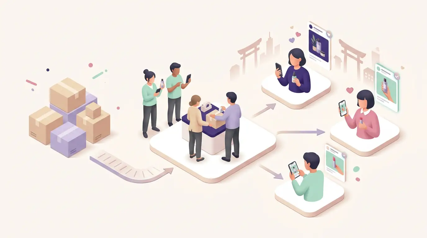 How Korean Brands Should Run Product Seeding in Japan